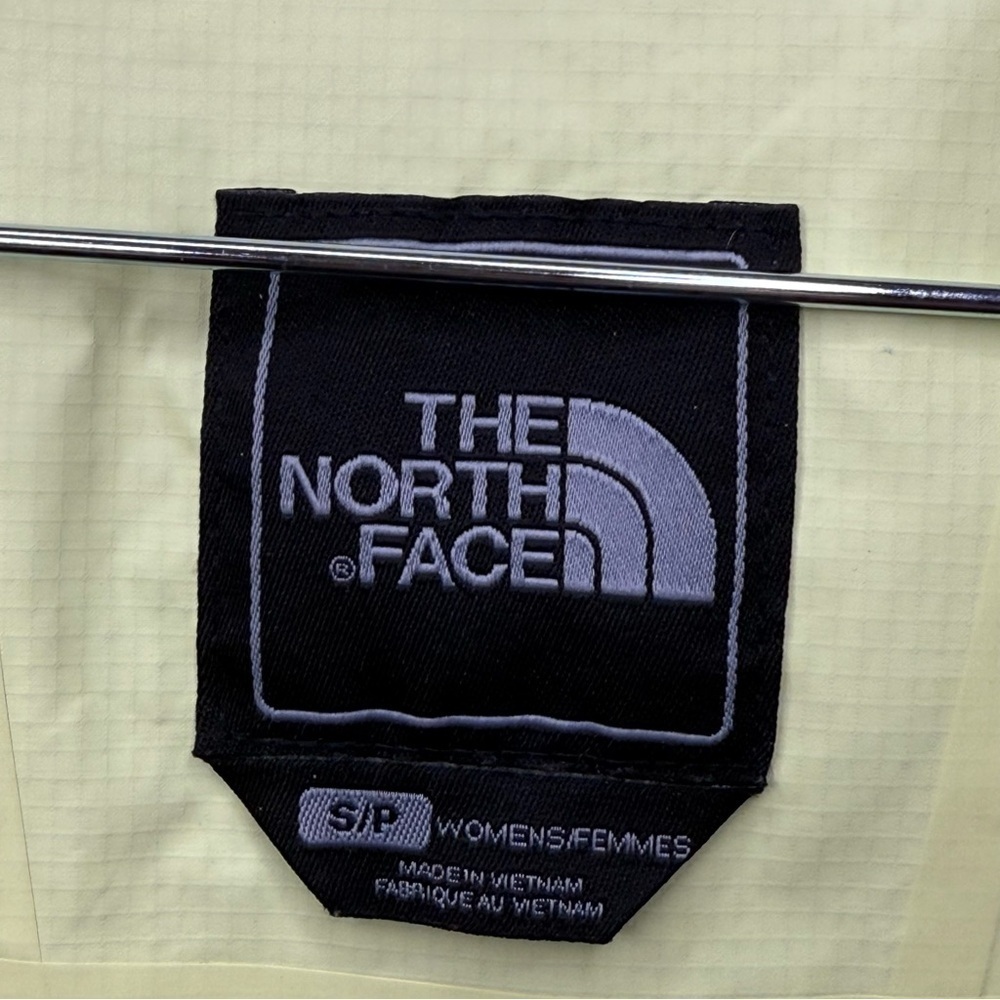 The North Face Women's Gray and Green Rain Wind Outdoor Jacket Size Small GUC - Picture 6 of 8